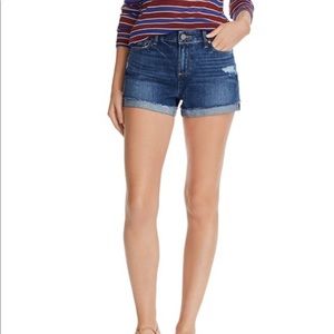 PAIGE Jimmy Jimmy Cuffed Denim Shorts